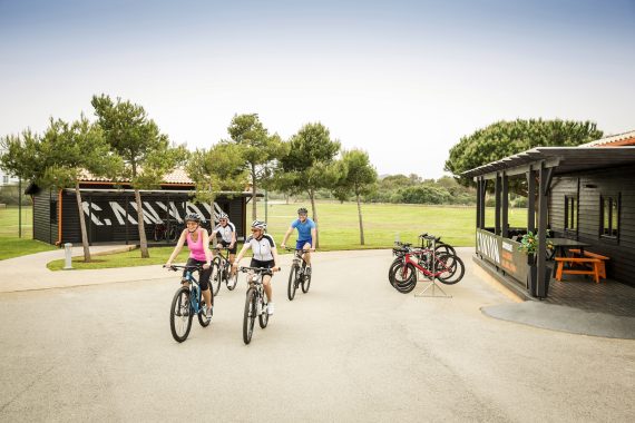 Radfahrer im ROBINSON Club Cala Serena