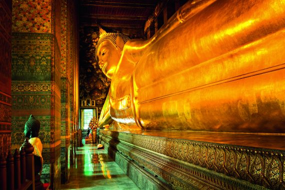 Liegender Buddah im Wat Pho Tempel