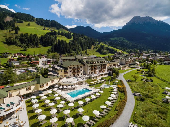 Blick auf den Blick ROBINSON AMADÉ in Österreich