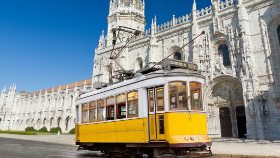 Die legendäre Tram 28 in Lissabon