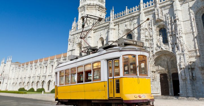 Die legendäre Tram 28 in Lissabon