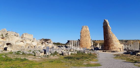 Ausgrabungsstätte Perge,Region Antalya, Türkei