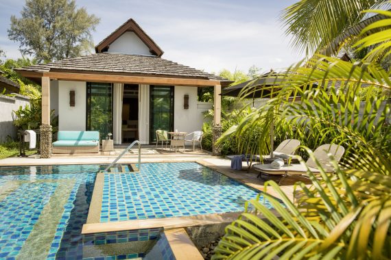 Bungalow mit Pool im ROBINSON Club Khao Lak