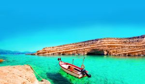 Strand bei Matala auf Kreta