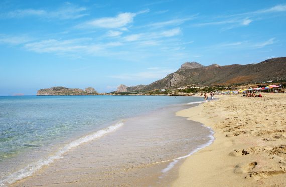 Falassarna-Strand auf Kreta