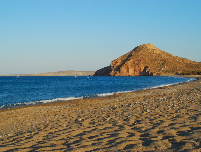Kouremenos-Strand auf Kreta: perfekt für Wassersportler