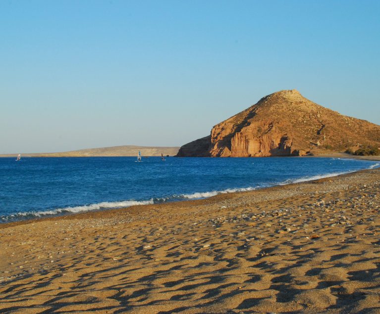 Kouremenos-Strand auf Kreta: perfekt für Wassersportler