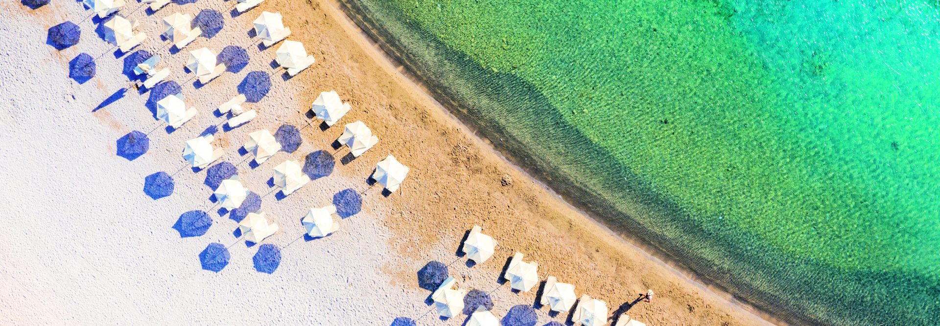 Elounda Strand auf Kreta