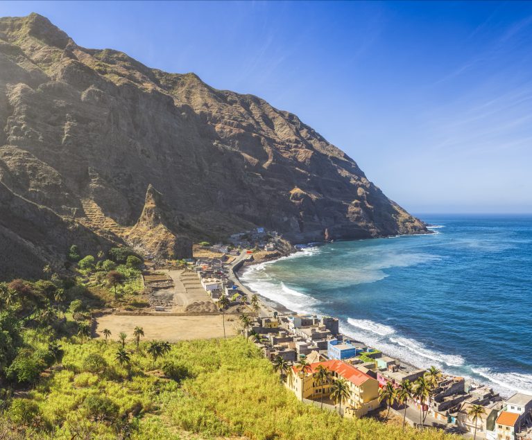 Strand von Santo Antao Kapverden