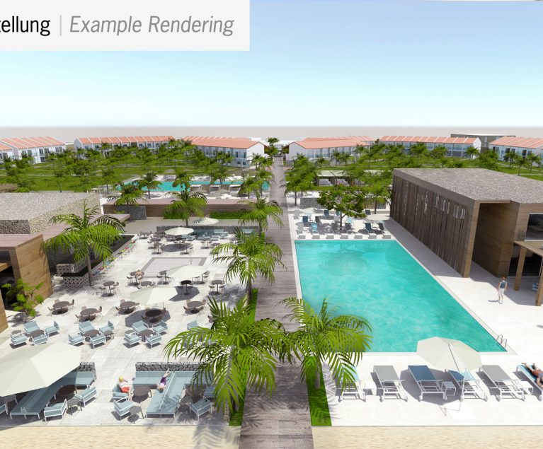 Clubanlage Cabo Verde - Rendering