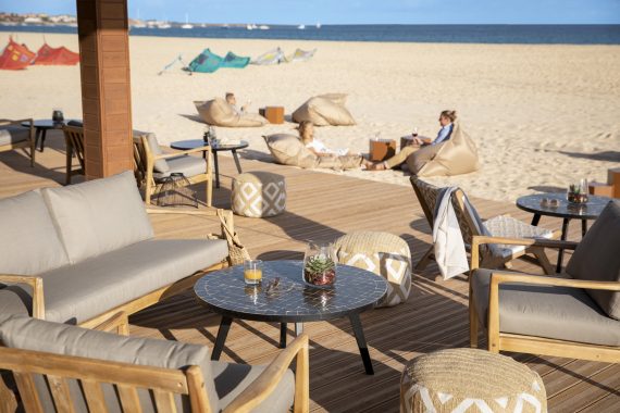 Beachbar des ROBINSON Club Cabo Verde, Sal, Kapverden