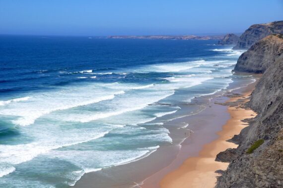 Sandstrand an der Algarve