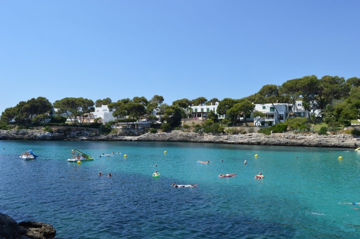 Bucht in Cala d`Or auf Mallorca