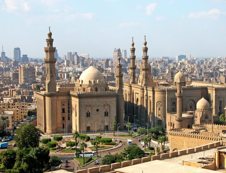 Ägyptische Stadt Cairo