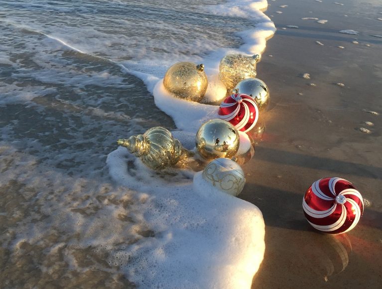 Weihnachten am Strand