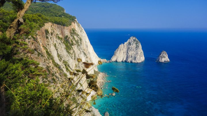Insel Kreta Felsen am Meer