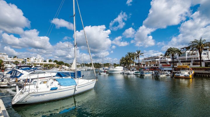 Hafen in Cala d'Or auf Mallorca