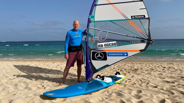 Wassersport-Experte Bernd Flessner im ROBINSON CYPRUS