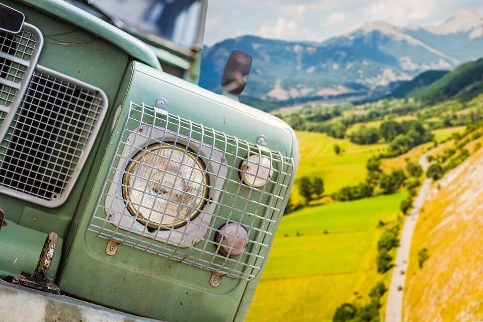 Offroad Safari mit Jeeps