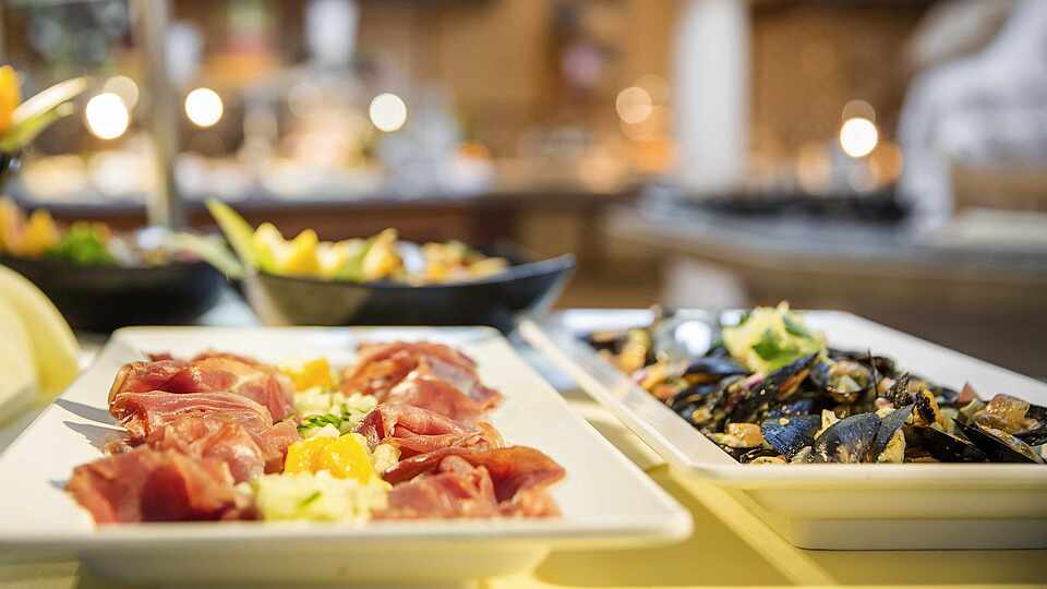 traditonelles, spanisches Buffet