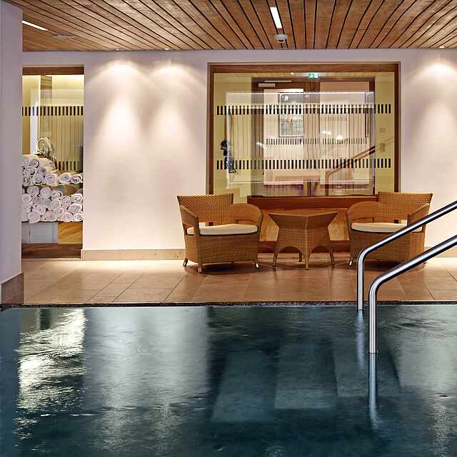 Spa-Pool im Club Alpenrose Pool im Spa Alpenrose